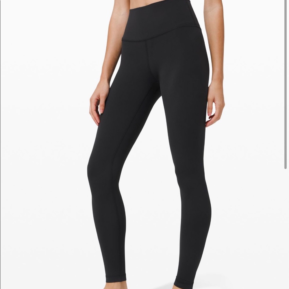 Lululemon Black Align Legging 28” High Rise Size 6